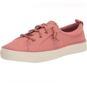 Sperry Crest Vibe Pink Shimmer Sneakers